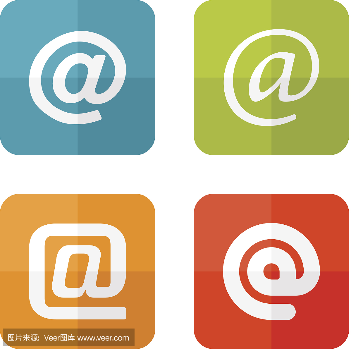 电子邮件符号,email符号,A圈,email地址