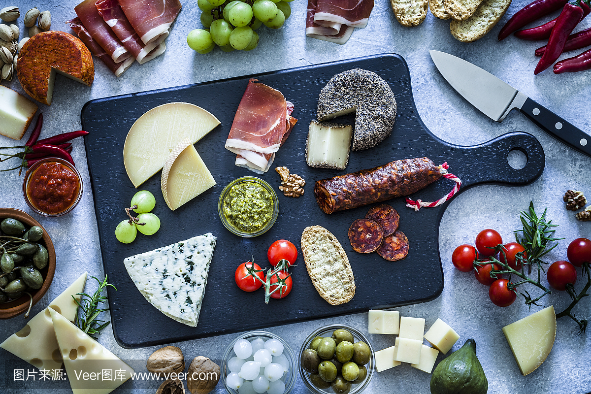 乳酪板,意大利腊肠,西班牙文化,萨鲁美尔利亚