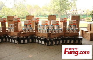 电器类的礼品摆放