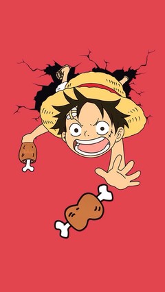 海贼王动漫手机壁纸 20120324海贼王路飞-158kb 手机壁纸 20120244