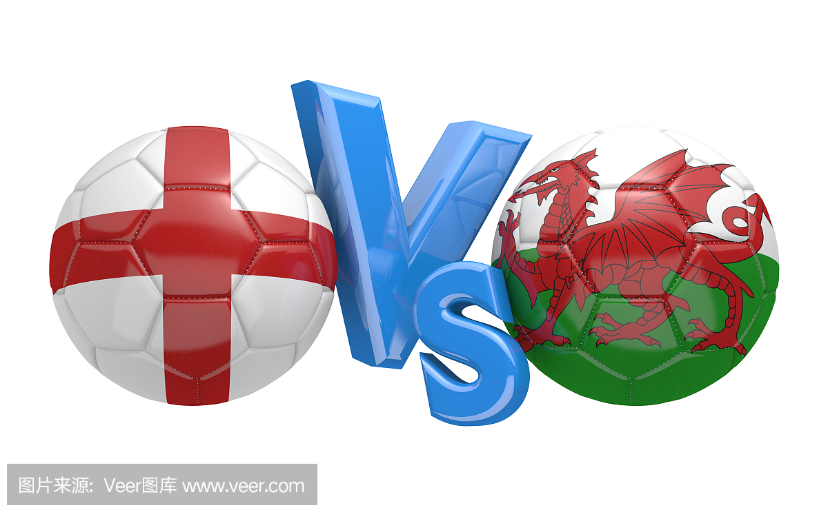 国家队英格兰和威尔士之间的足球比赛