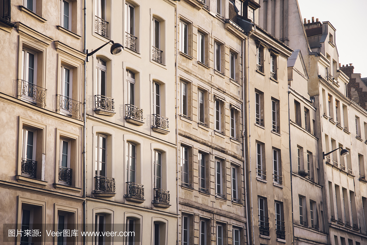 住在巴黎的建筑物