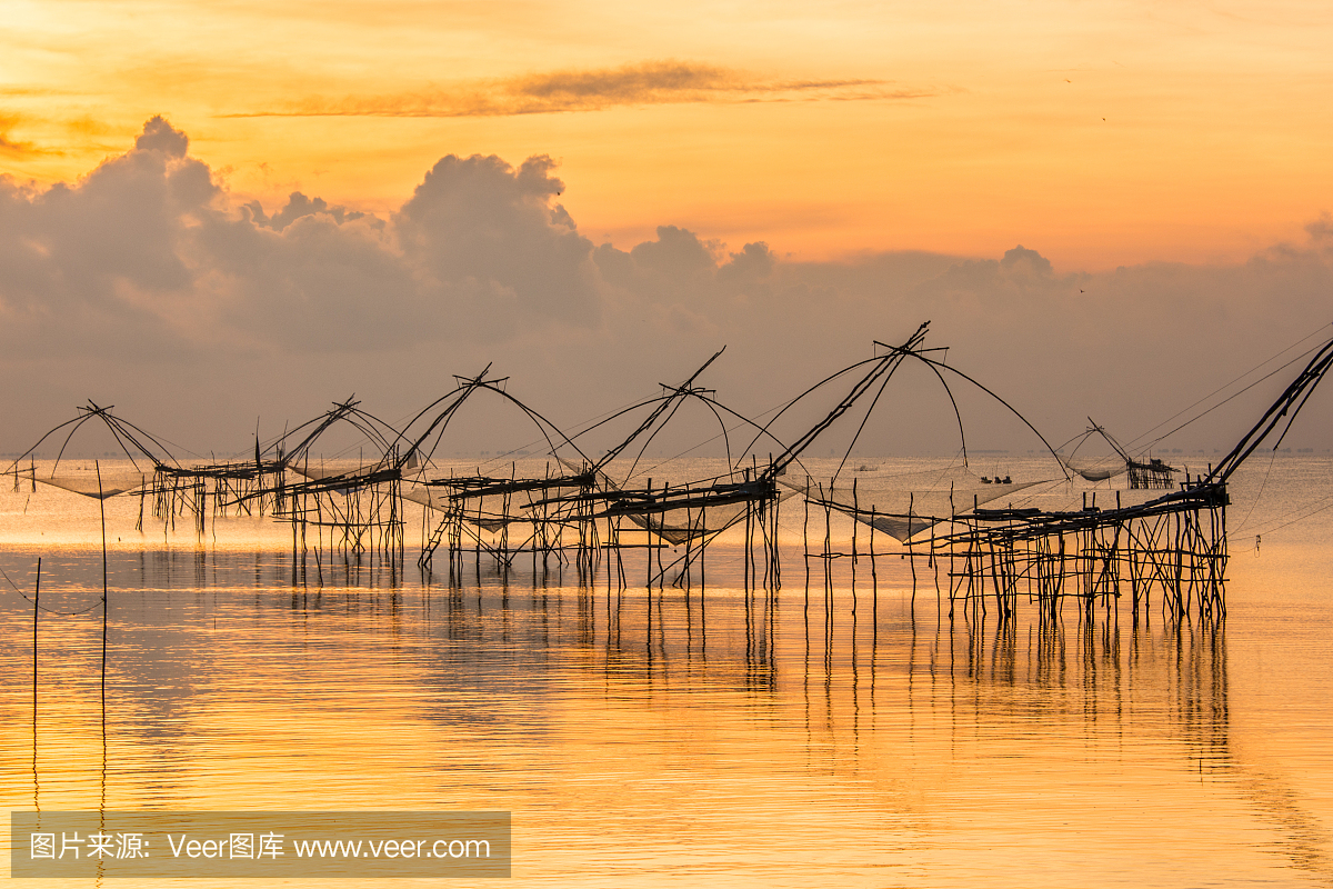 养鱼场,捕鱼场,养鱼塘,水产养殖