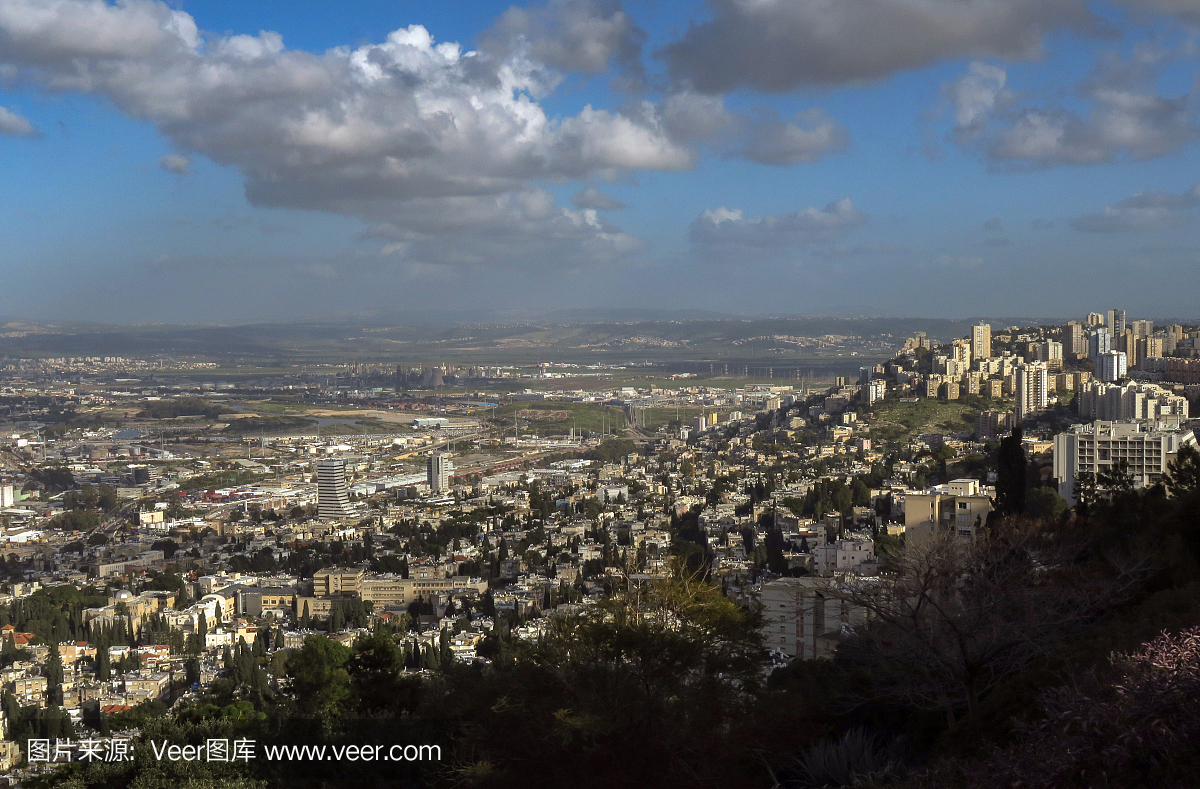 海法,以色列港市,海法市,居住区