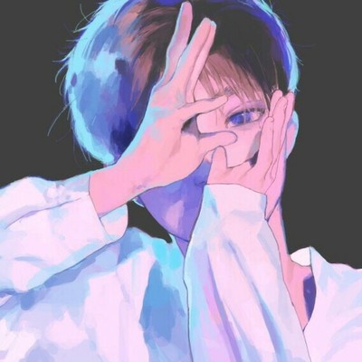 动漫高冷情侣图 高清动漫cp头像情侣