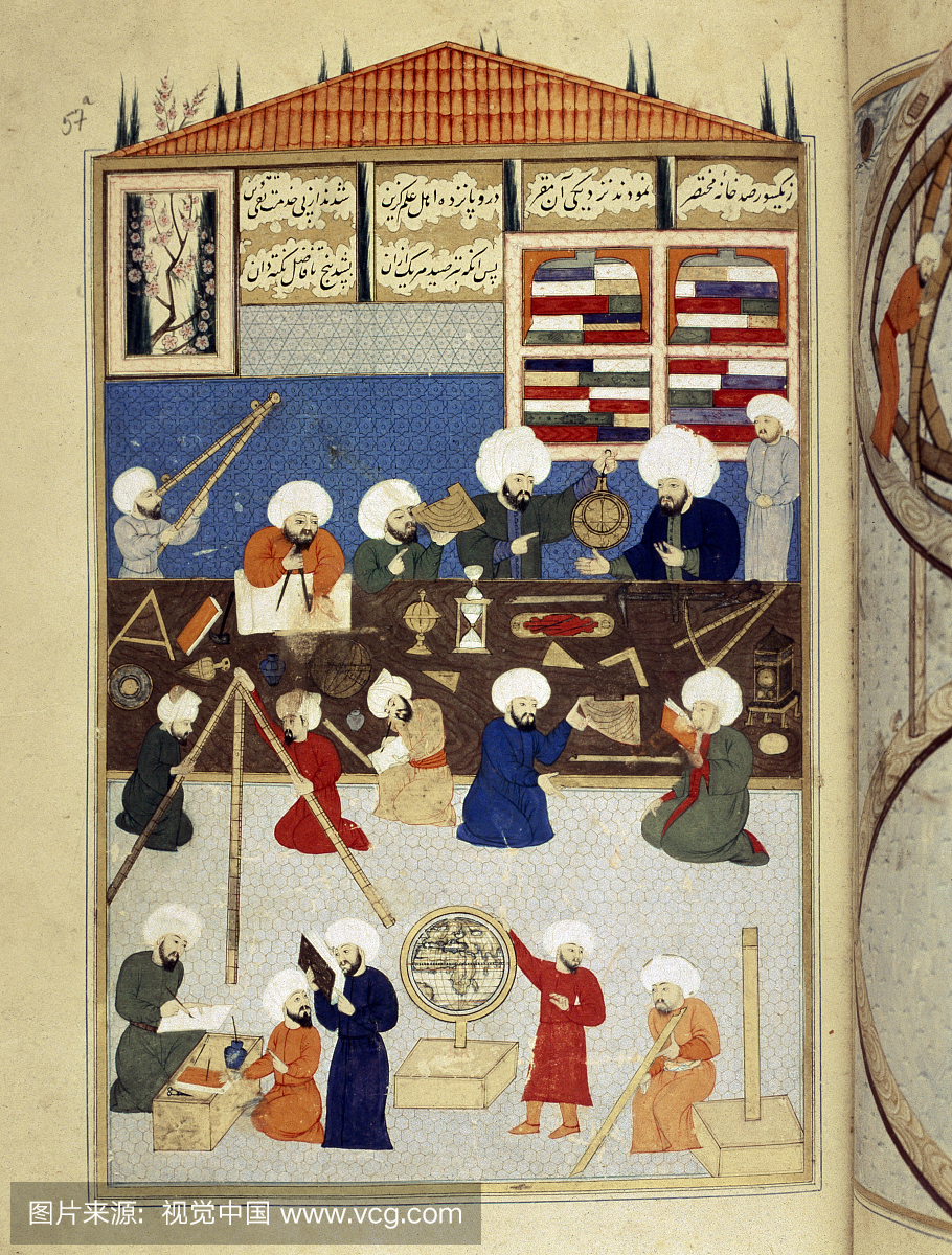 台的Takyuddin和其他天文学家成立于1557年由