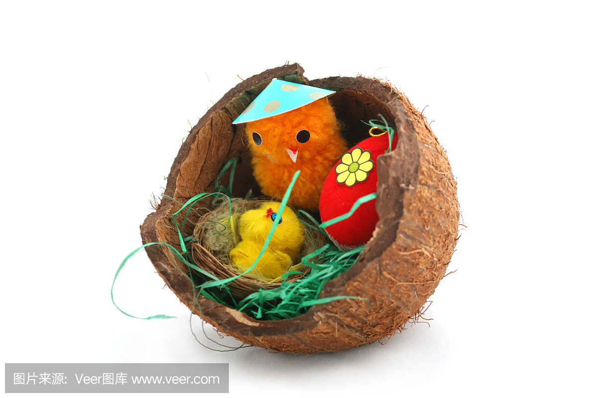 异国情调的复活节篮子