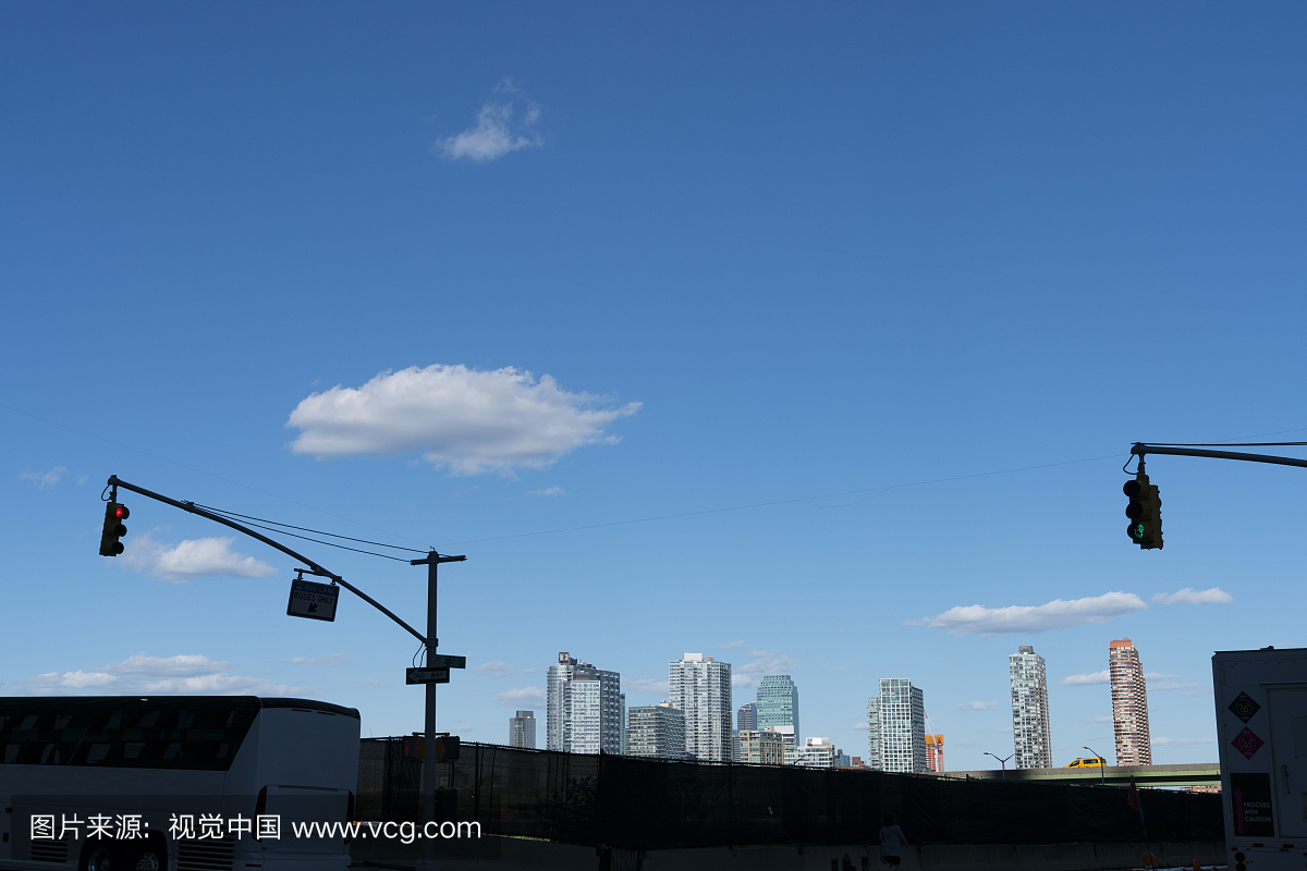 长岛市,观光巴士,纽约,云景