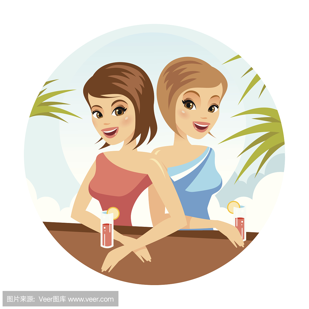 女人,时装模特,可爱的,两面派