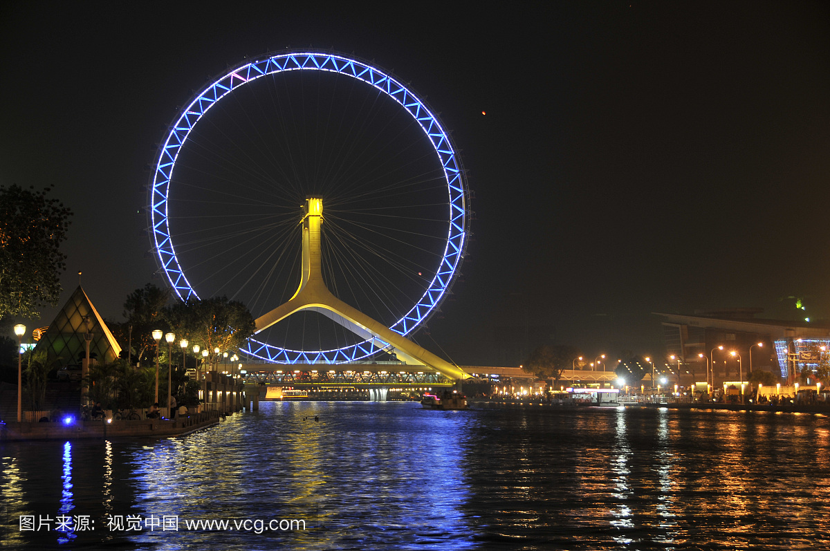 天津的天眼摩天轮