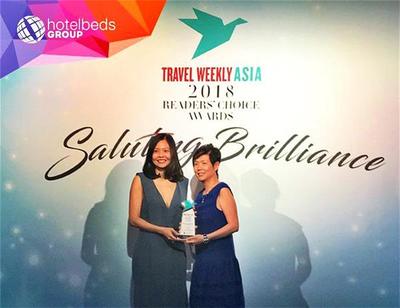 Hotelbeds Group荣获2018年《Travel Weekly A Hotelbeds Group荣获2018年《Travel Weekly A