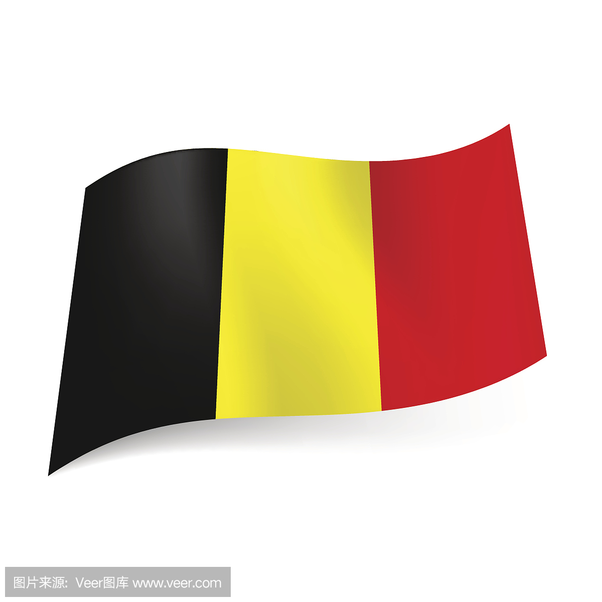 比利时国旗。