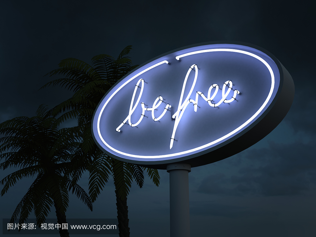 夜晚,霓虹灯,英文字母,档案