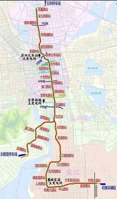 苏州地铁九号线线路图