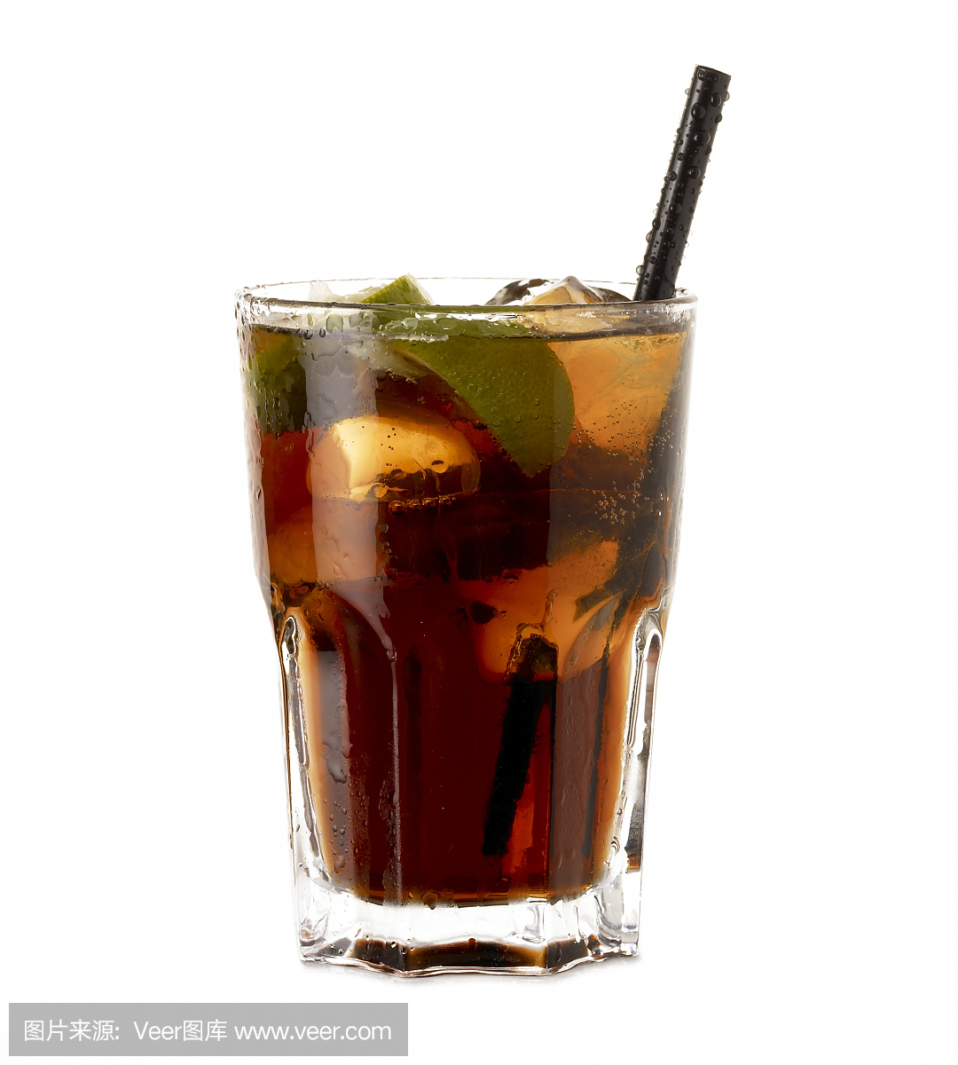 自由古巴,古巴冷勃拉,自由古巴鸡尾酒,绿薄荷