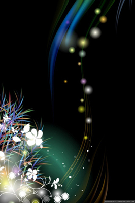 高清黑色炫彩非主流壁纸手机壁纸_640x960_手-214kb