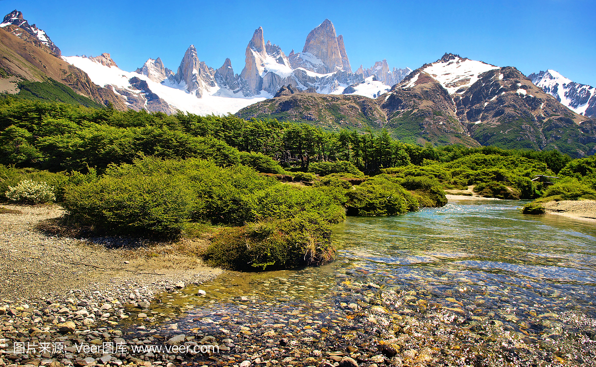 巴塔哥尼亚,阿根廷,南美洲美丽的风景