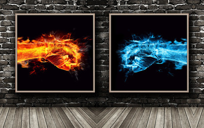 ktv酒吧pk墙壁背景墙挂画模板下载(图片编号-125kb