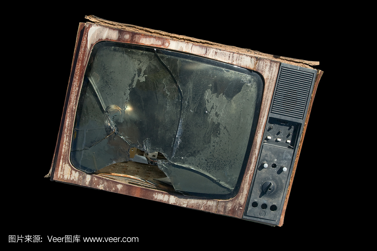 老电视屏幕坏了