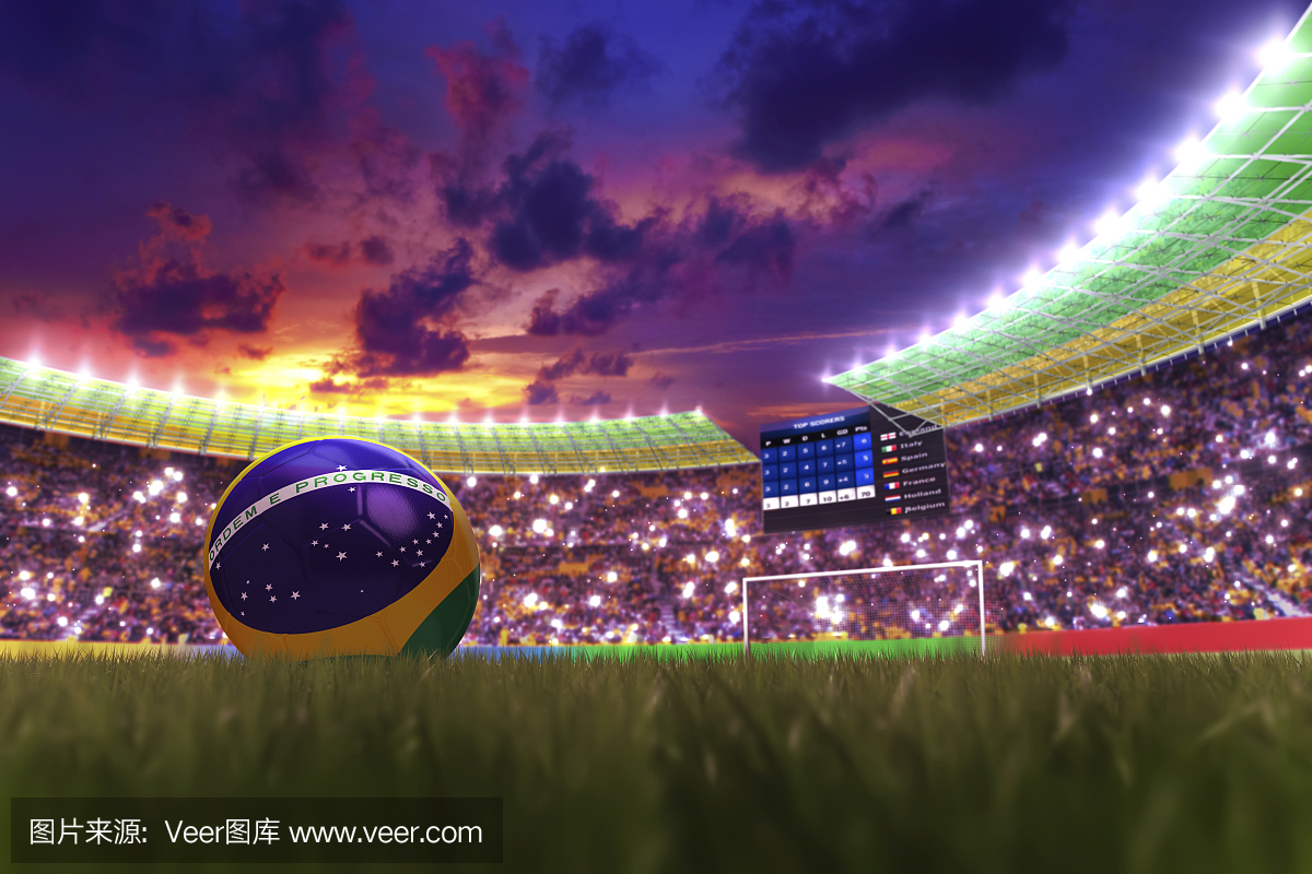 世界足球杯在2014年晚上