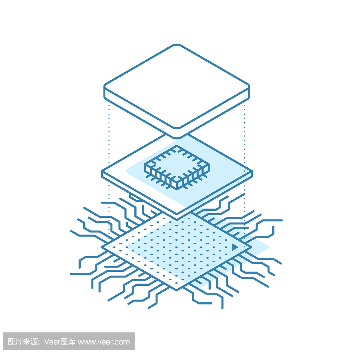 电脑芯片,指令计数器,电脑微晶片,集成电路的