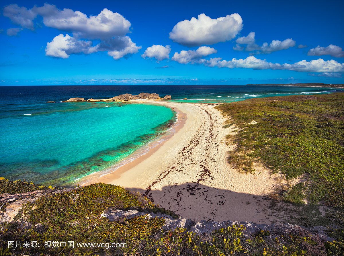 潮汐,特克斯和凯科斯群岛,地形,度假