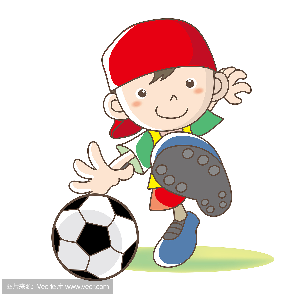 足球男孩 - 射击