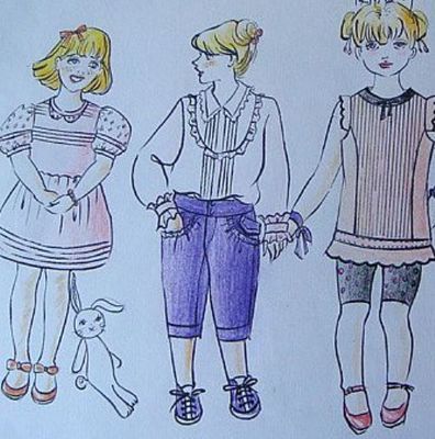 儿童画服装设计