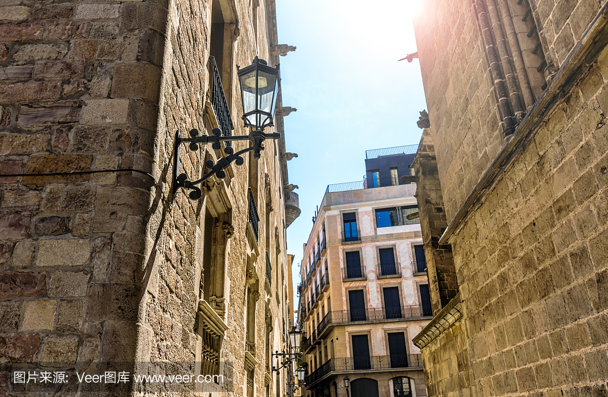 巴塞罗那旧城区巴里戈尔奇