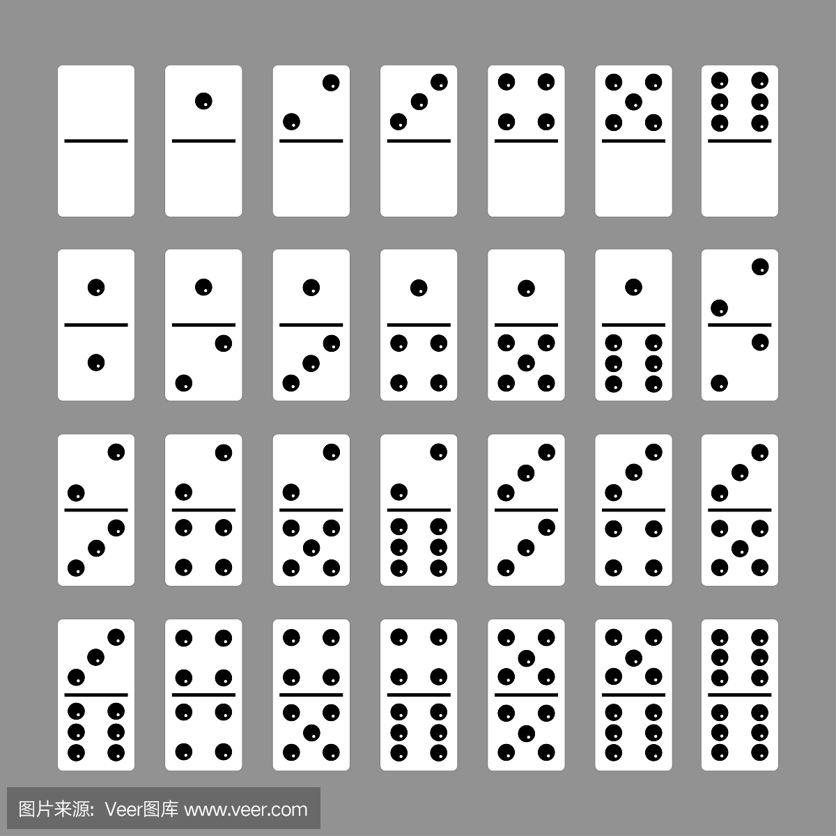 骨牌,多米诺,多米诺股牌,多米诺骨牌游戏