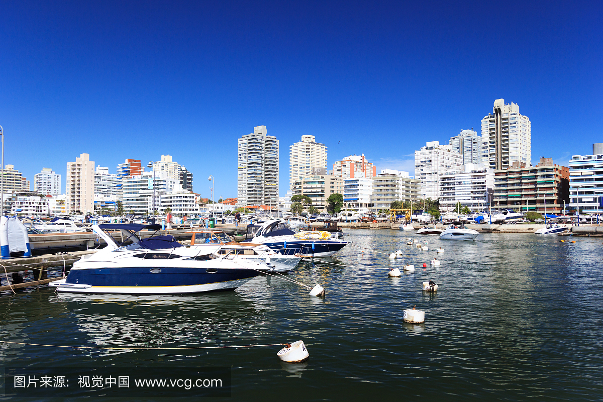 查看埃斯特角港口,乌拉圭