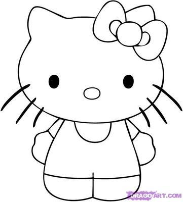 小猫简笔画_动物简笔画大全_ 美术必学课-38kb