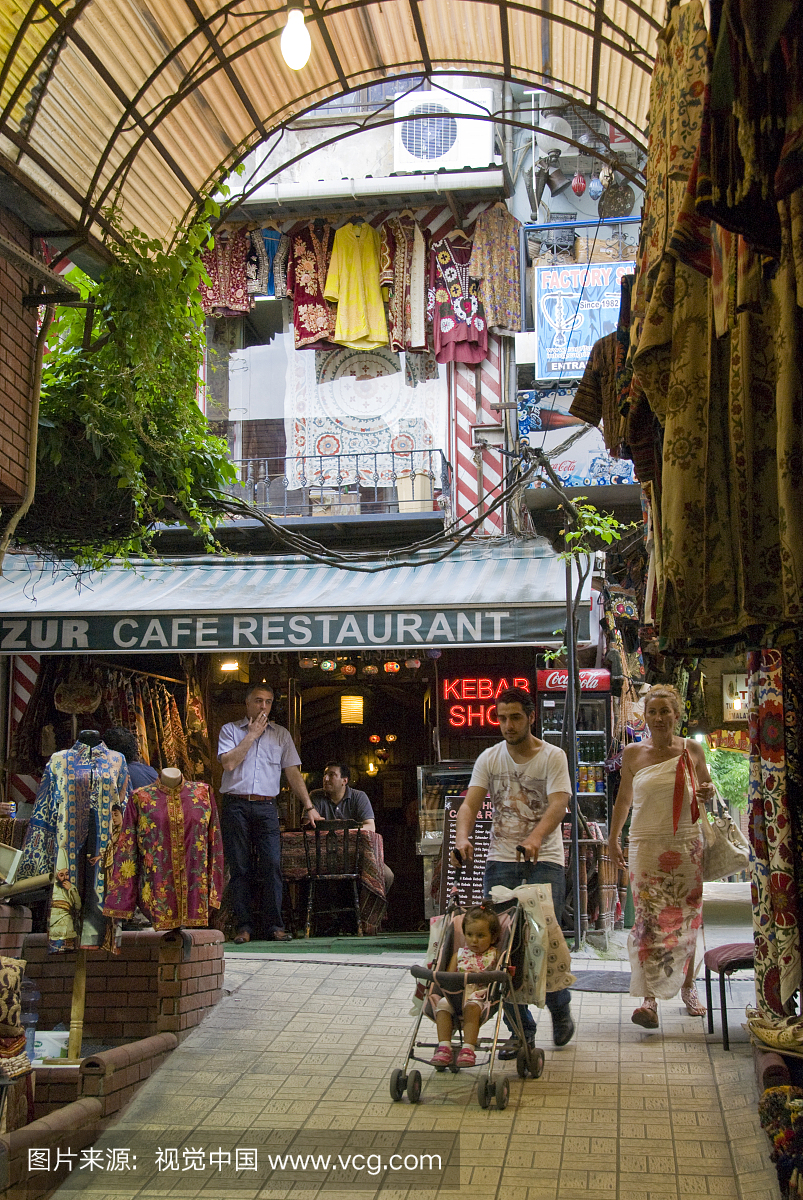 Kebab餐厅,大巴扎,伊斯坦布尔,土耳其