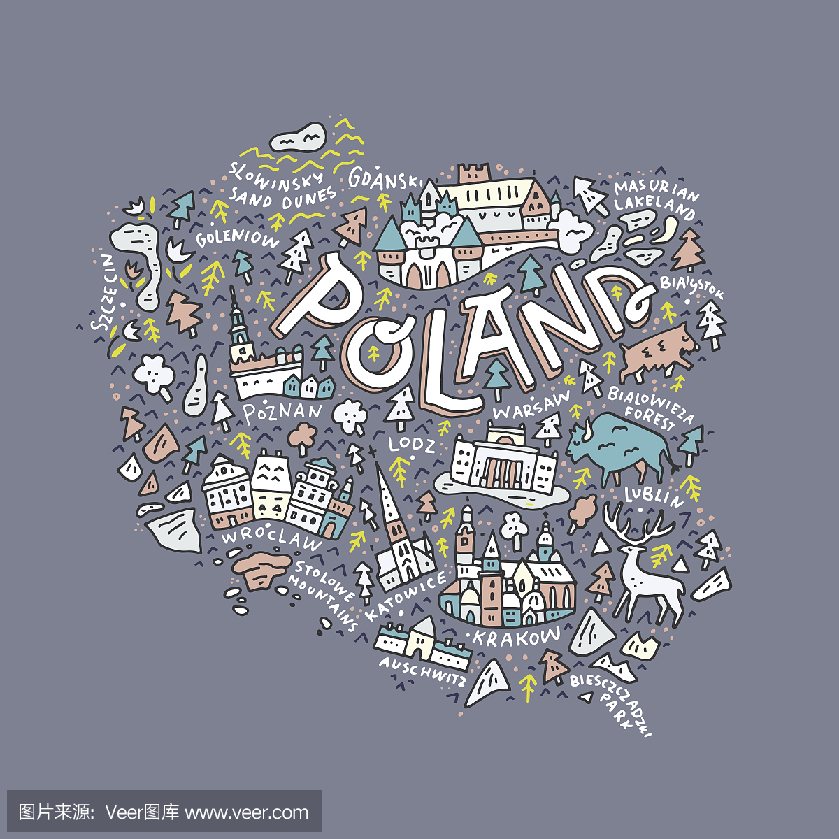 波兰地图
