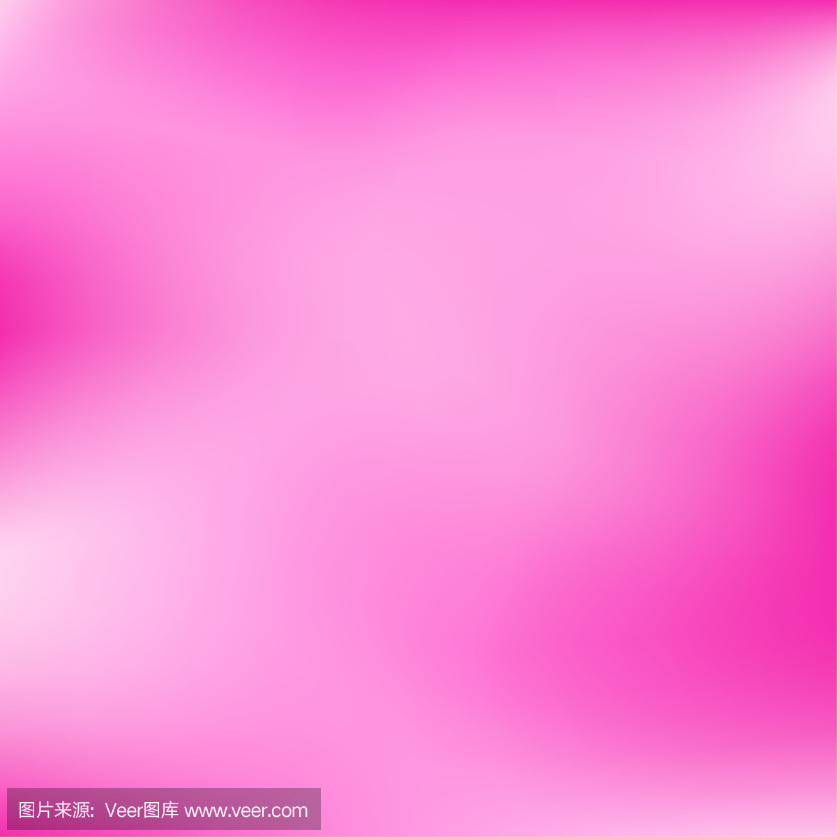矢量粉红色模糊渐变样式背景。抽象流畅色彩丰