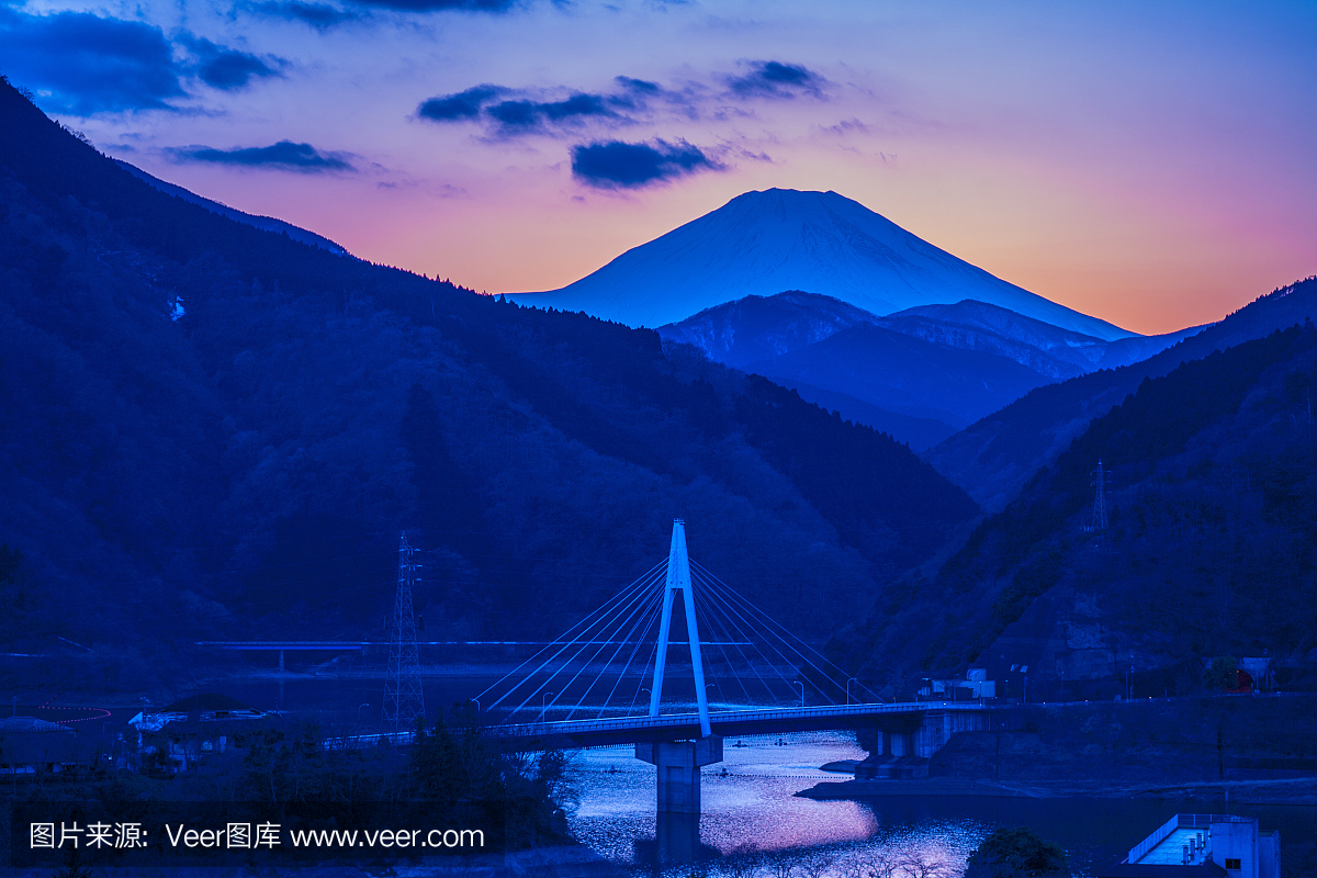 富士山,日本富士山,摄影,春天