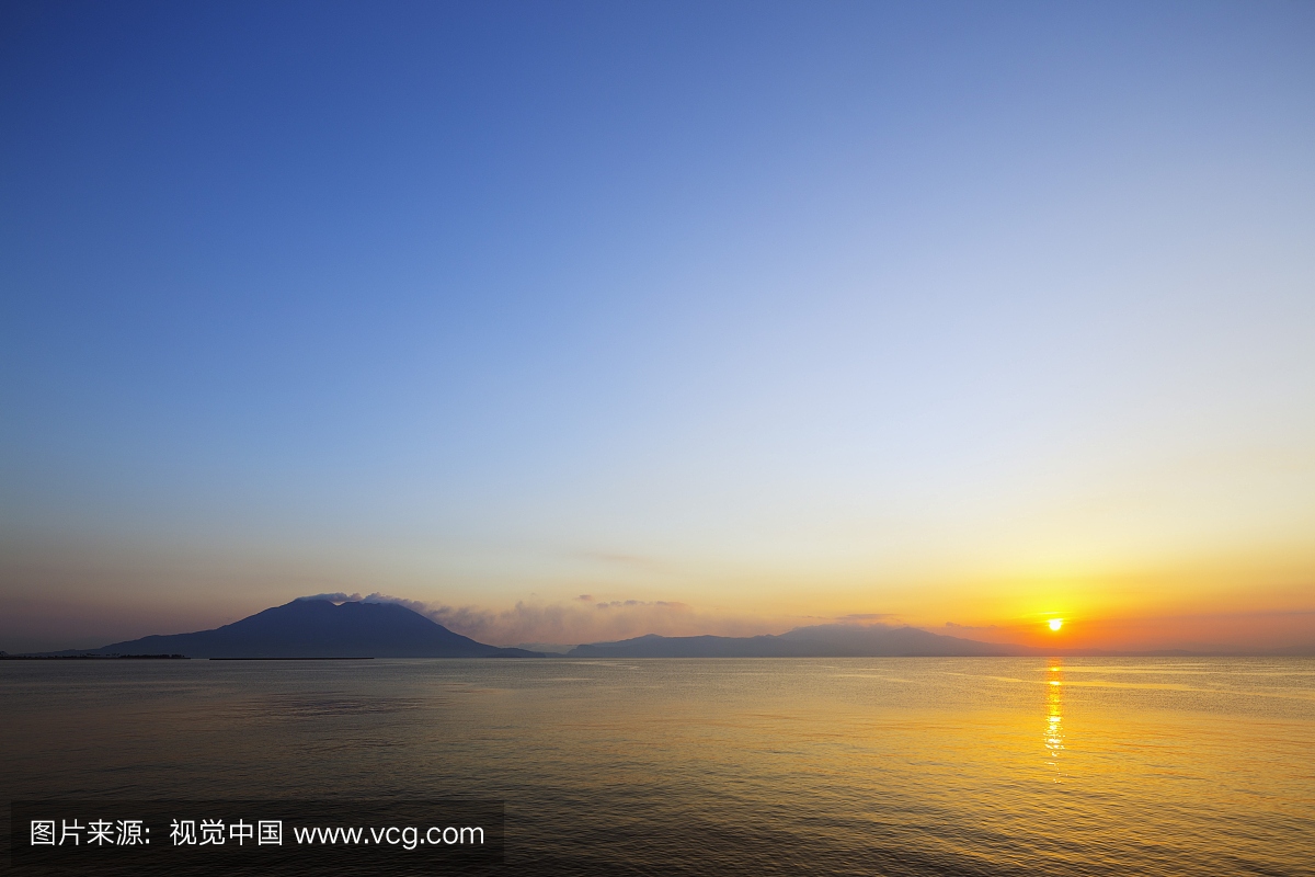 日本在樱岛火山,鹿儿岛,九州,日本,亚洲