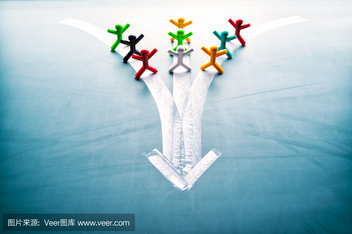 团队合作的理念,一群人有同样的目标