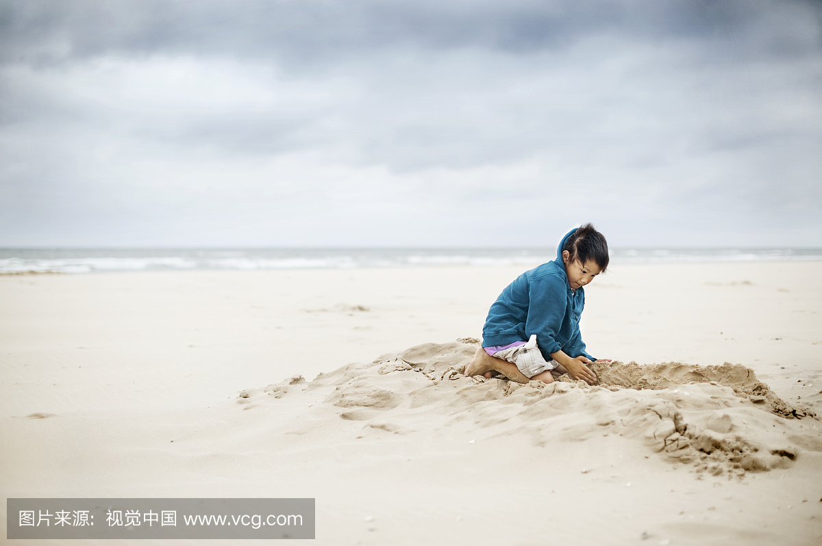 儿童,人,荷兰,德国北海地区