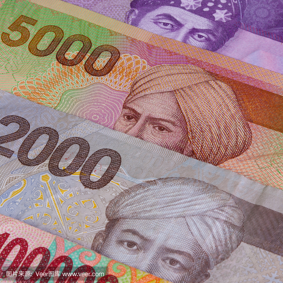 印尼货币,印尼币,印度尼西亚钞票,