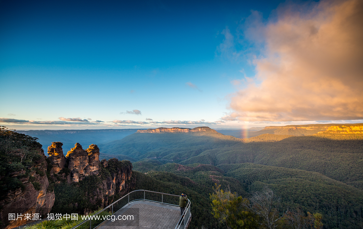 Three sisters in Blue Mountains national park