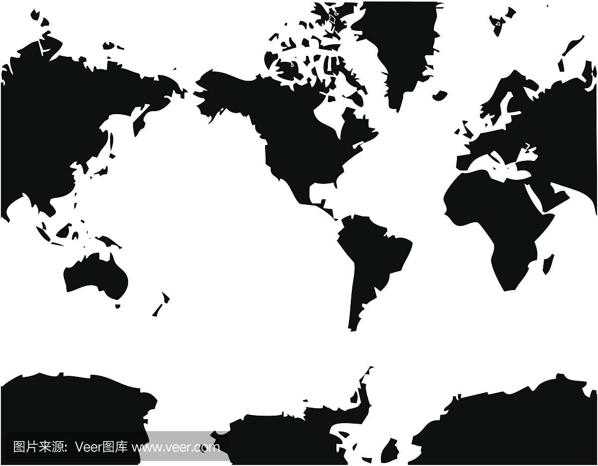 世界投影地图
