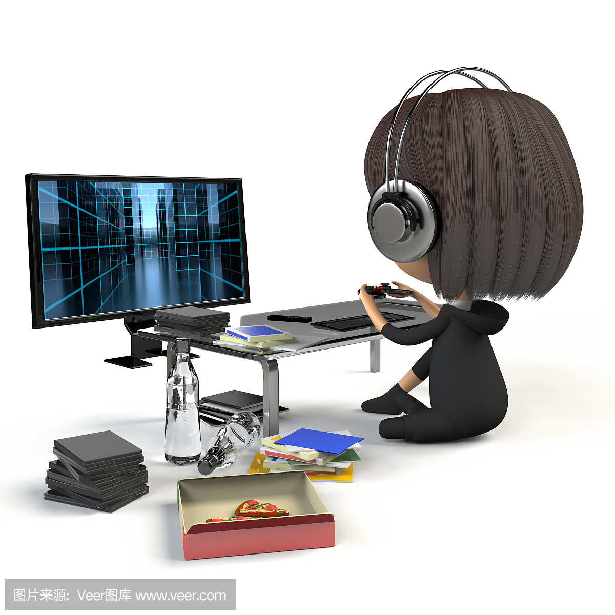 吸血动物,吸血的,荒废的时光,荒度时间的