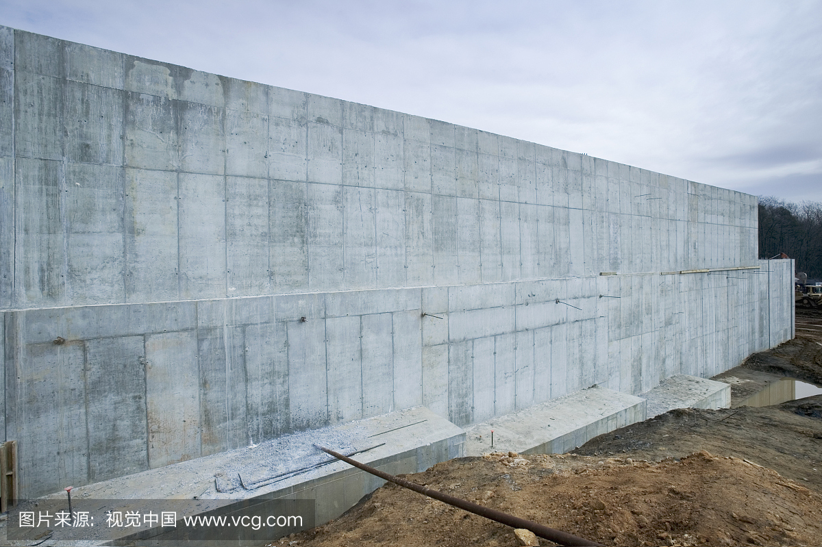 混凝土墙,混凝土工事,混凝土建筑,石灰墙