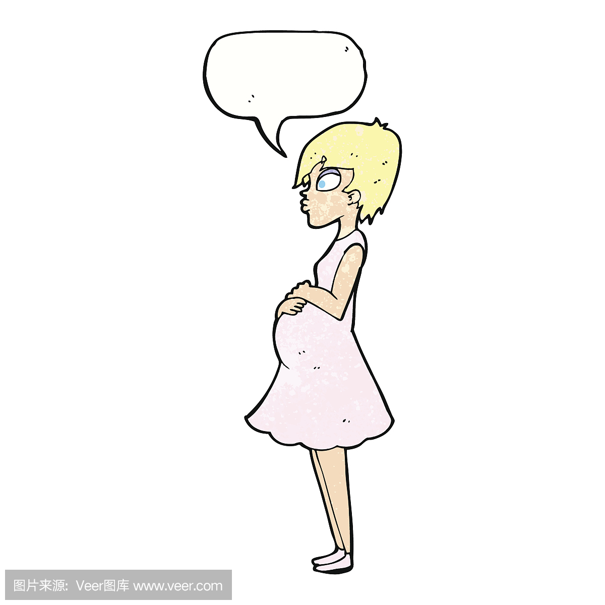 妇女怀孕的漫画与演捷沫戟漫画食版之灵图片
