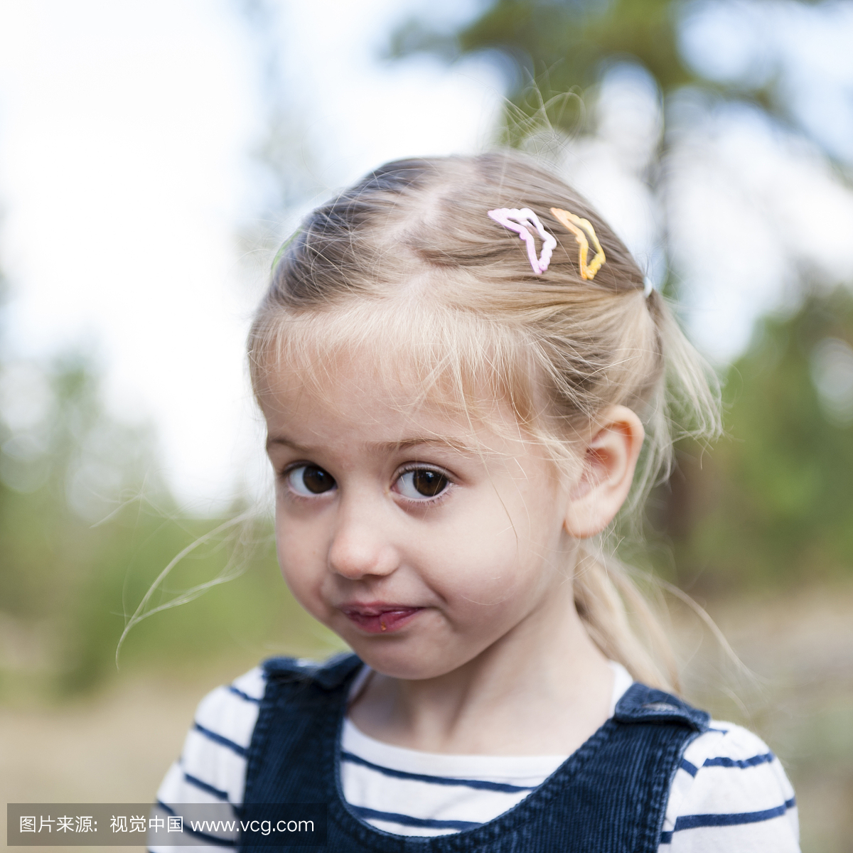 儿童,人,做鬼脸,白人