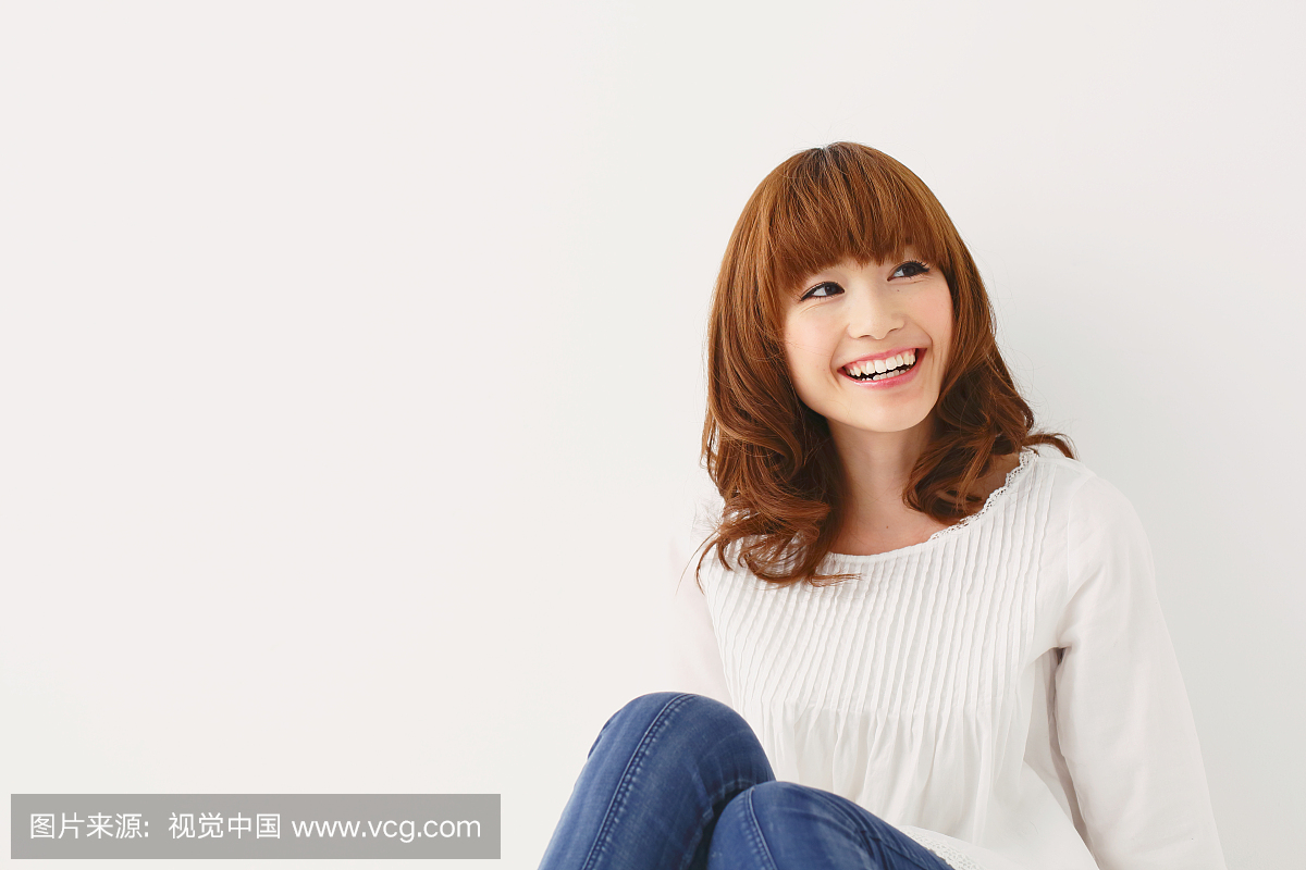 成年的,美,美女,波波头