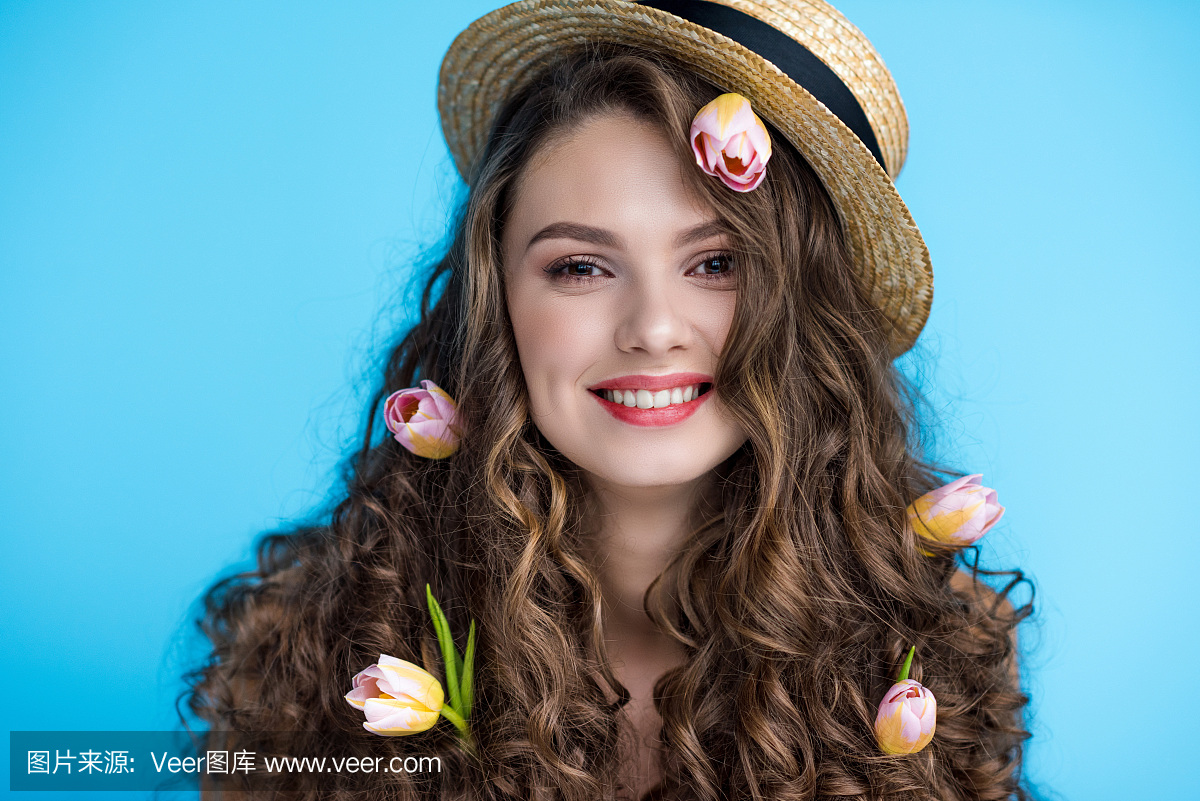 womanincanotierhatwithflowersinherlongc发型什么扣脸内适合大图片