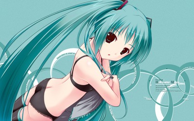 好看的高清图片初音未来动漫电脑桌面壁纸第一-492kb