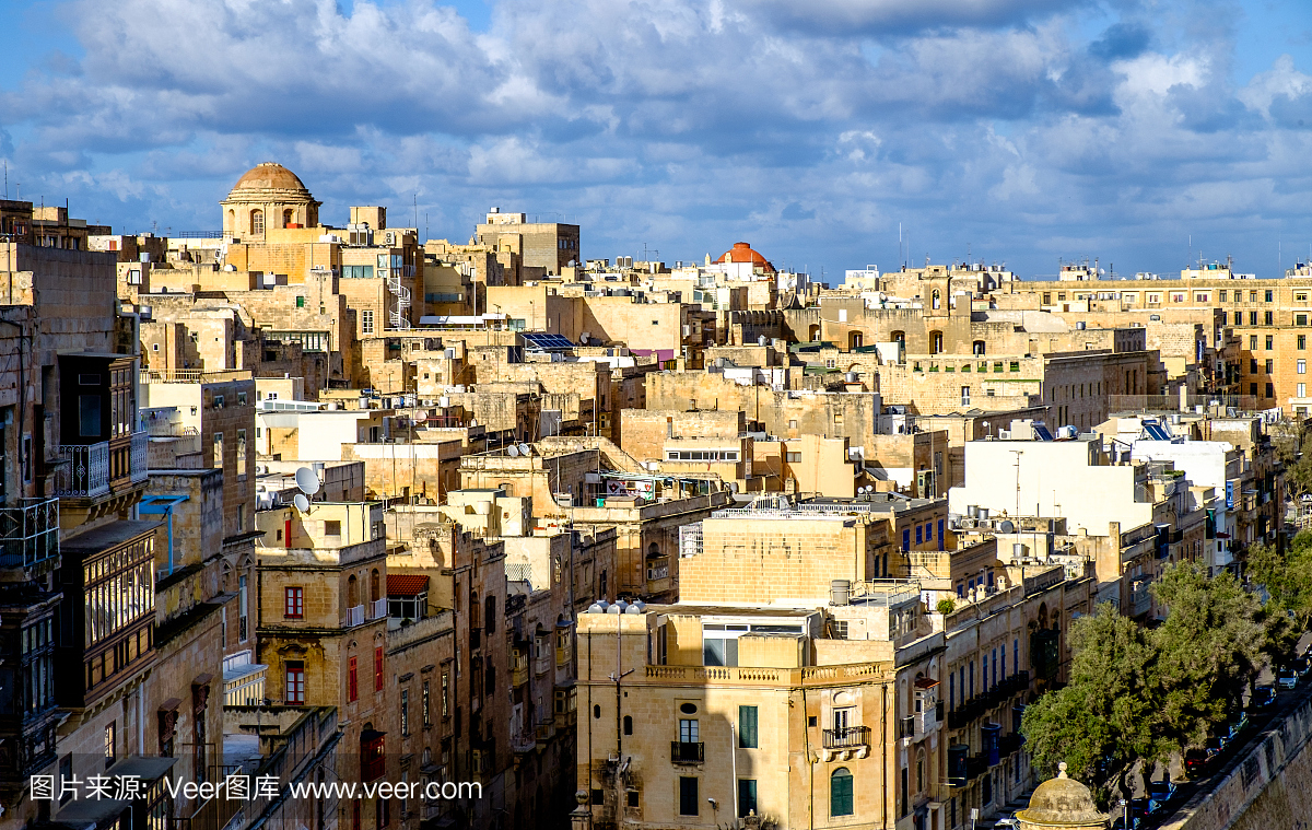 瓦莱塔,马耳他首都,联排别墅,连排别墅